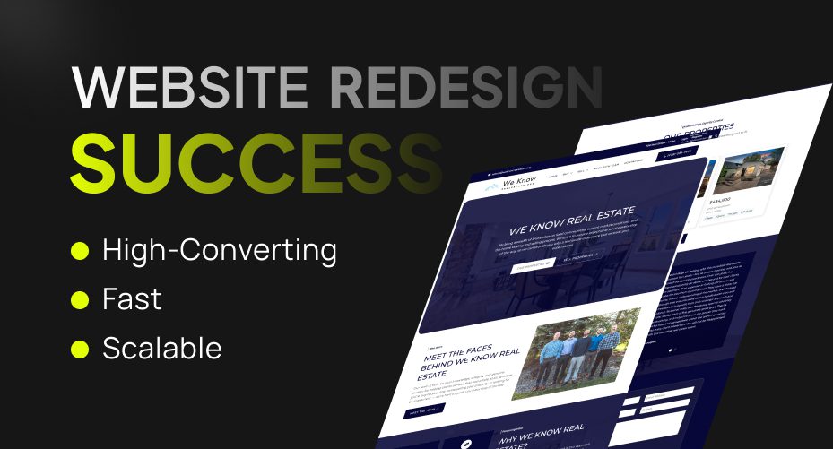 Property selling Website Redesigned by RighteouSoft